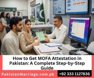 MOFA Pakistan attestation office Islamabad