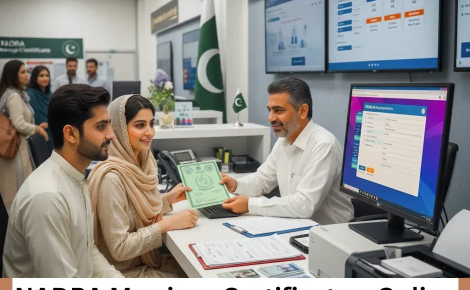 marriage certificate nadra
