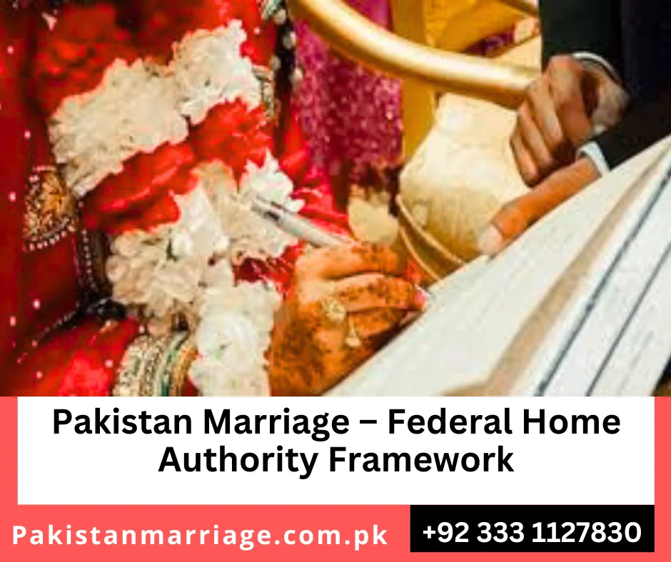 Pakistan Marriage Authority Portal