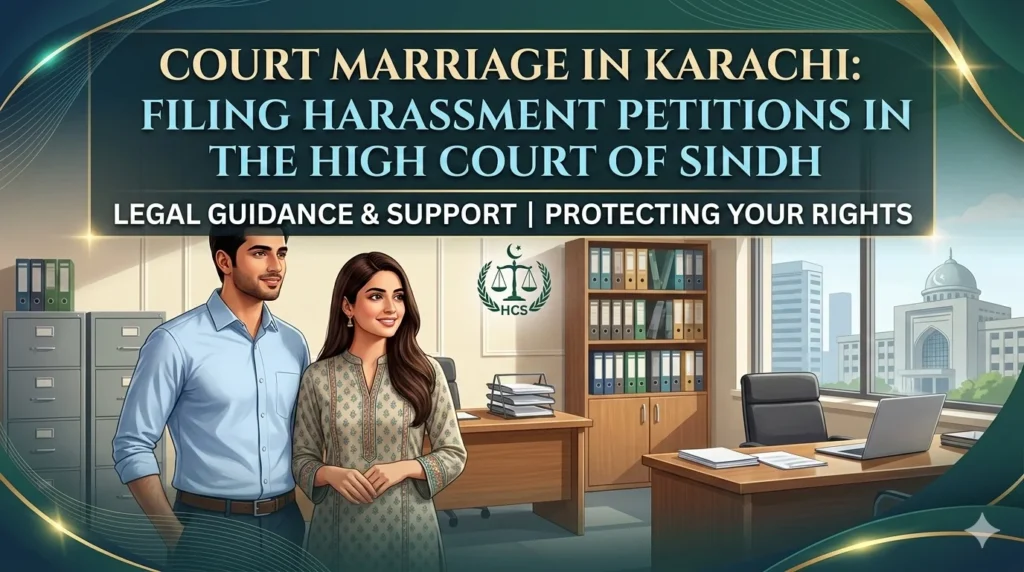 Harassment Petition Lawyer Karachi"